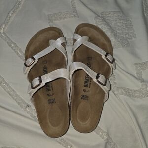 Birkenstock Women's White Sandals